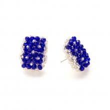 GEM PIERCE SILVER BLUE
