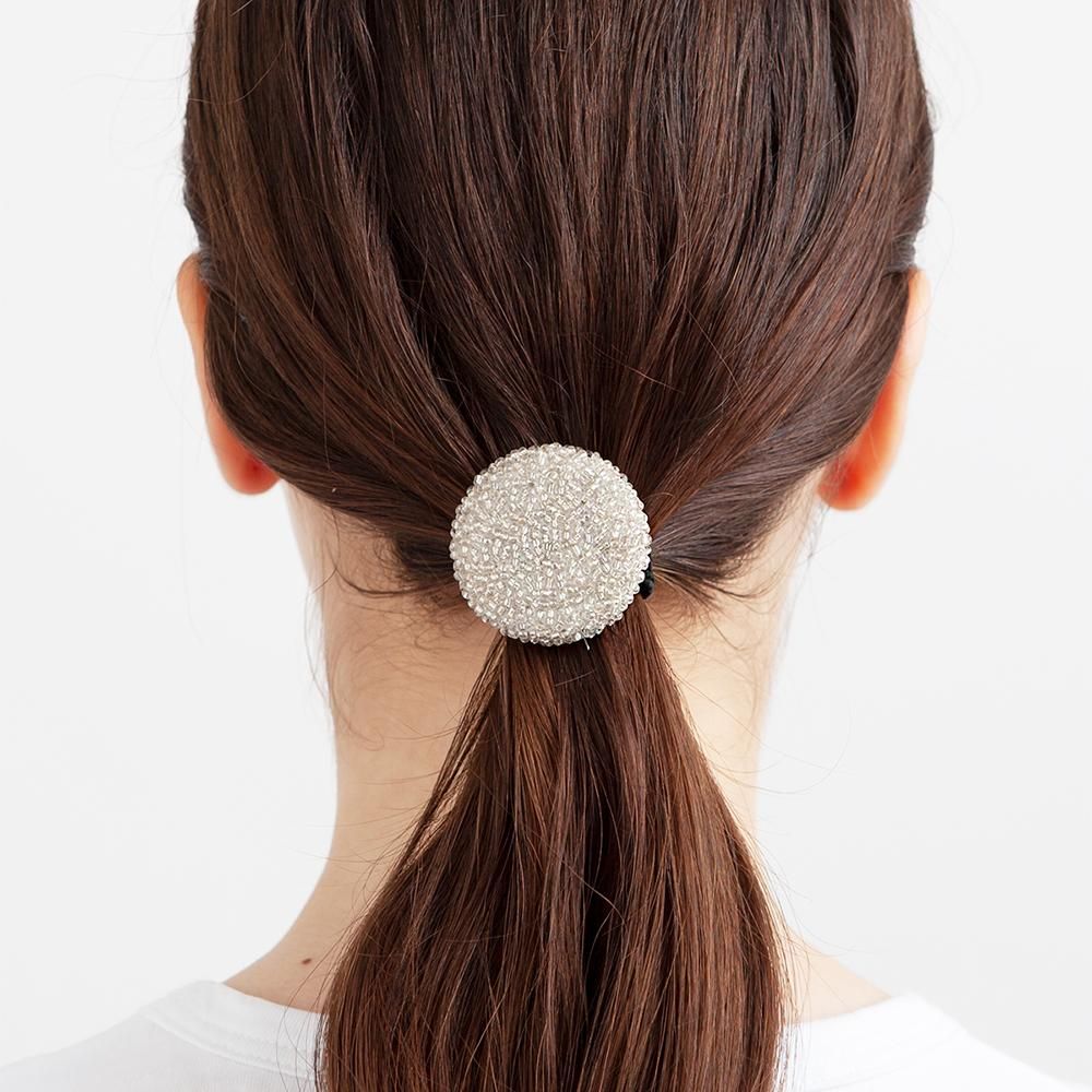 ヘアゴム No.106 CITYSHOP｜SASKIA DIEZ WOOD HAIR THE LACQUERED:ヘアゴム