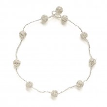 KIRI SHORT NECKLACE SILVER