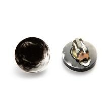 MARK EARRING BLACK SMOKE
