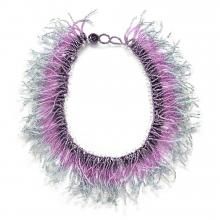 TIERED NECKLACE LILAC ICE BLUE