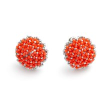 <img class='new_mark_img1' src='https://img.shop-pro.jp/img/new/icons8.gif' style='border:none;display:inline;margin:0px;padding:0px;width:auto;' />PIL GEM EARRING SILVER BELL ORANGE