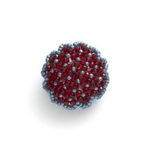 <img class='new_mark_img1' src='https://img.shop-pro.jp/img/new/icons8.gif' style='border:none;display:inline;margin:0px;padding:0px;width:auto;' />PIL GEM BROOCH DUSTY BLUE CLEAR RED