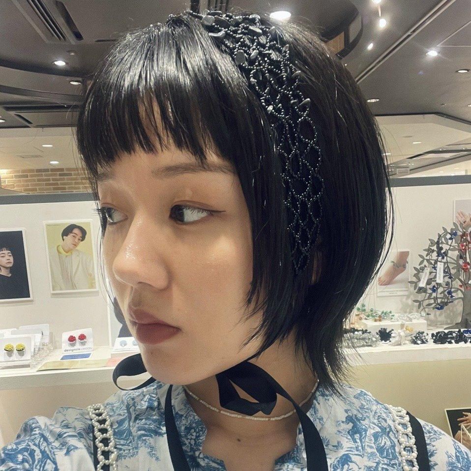 LACEY MULTI HAIRBAND BLACK METAL - designsix ONLINE SHOP