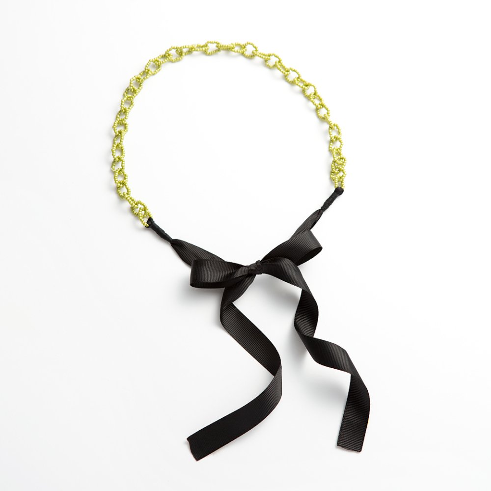 BE CHAIN MULTI HAIRBAND LEAF GREEN - designsix ONLINE SHOP