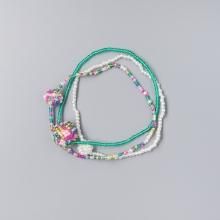 ハンドメイド 青と緑のアンクレット 楽天市場】グリーン 緑（アンクレット｜レディースジュエリー