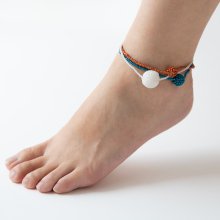 <img class='new_mark_img1' src='https://img.shop-pro.jp/img/new/icons8.gif' style='border:none;display:inline;margin:0px;padding:0px;width:auto;' />3 ANKLET SHINY WHITE BLUE APRICOT