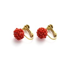 SEED EARRING RED