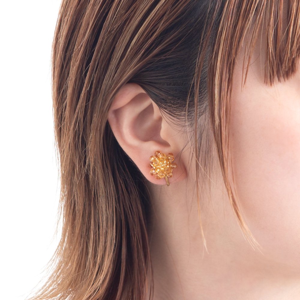 KILO SEED EARRING GOLD - designsix ONLINE SHOP