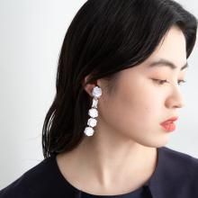 FIFI 5 EARRING WHITE