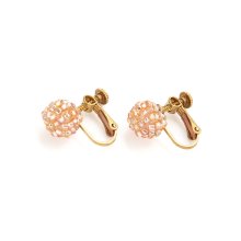 SEED EARRING CHAMPAGNE PINK