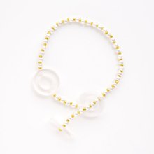 <img class='new_mark_img1' src='https://img.shop-pro.jp/img/new/icons8.gif' style='border:none;display:inline;margin:0px;padding:0px;width:auto;' />PETITE PEARL LOOP BRACELET PEARL RICH GOLD