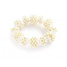 PETITE PEARL SUKI BRACELET PEARL RICH GOLD