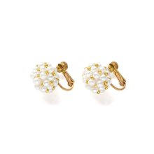 <img class='new_mark_img1' src='https://img.shop-pro.jp/img/new/icons8.gif' style='border:none;display:inline;margin:0px;padding:0px;width:auto;' />PETITE PEARL EARRING PEARL RICH GOLD