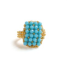 <img class='new_mark_img1' src='https://img.shop-pro.jp/img/new/icons8.gif' style='border:none;display:inline;margin:0px;padding:0px;width:auto;' />GEM RING GOLD TURQUOISE