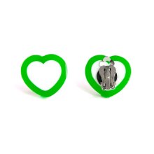<img class='new_mark_img1' src='https://img.shop-pro.jp/img/new/icons8.gif' style='border:none;display:inline;margin:0px;padding:0px;width:auto;' />DOUBLE HEART EARRING JUICY GREEN WHITE