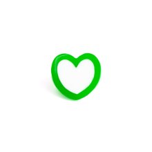 <img class='new_mark_img1' src='https://img.shop-pro.jp/img/new/icons8.gif' style='border:none;display:inline;margin:0px;padding:0px;width:auto;' />DOUBLE HEART RING JUICY GREEN WHITE