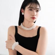 PHOEBE NECKLACE CLEAR