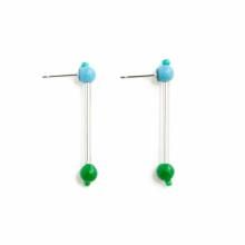 BATON PIERCE TURQUOISE GREEN