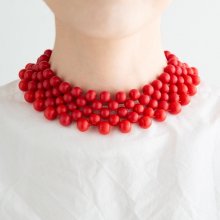 VANCOUVER NECKLACE RED