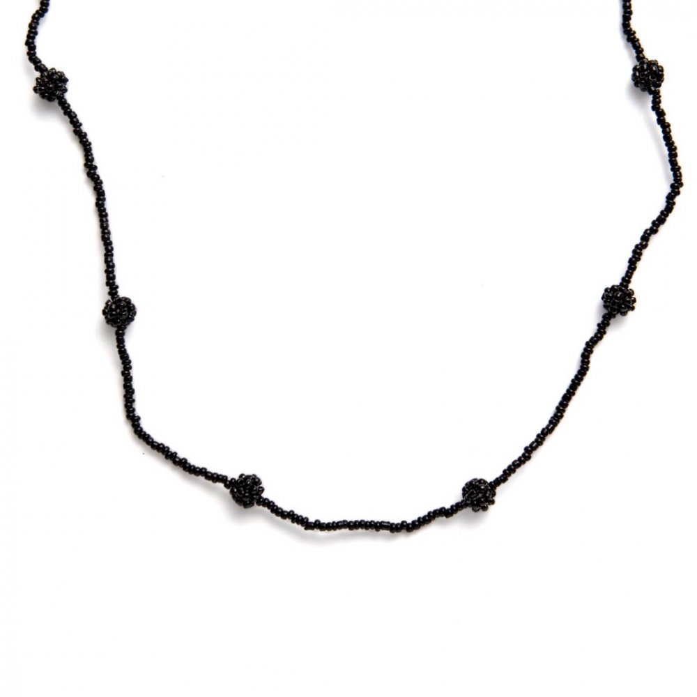 PETITE KIRI NECKLACE BLACK - designsix ONLINE SHOP