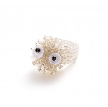 MONSTER FUNKY RING SILVER