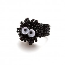 MONSTER FUNKY RING BLACK