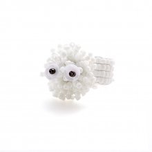 MONSTER FUNKY RING WHITE