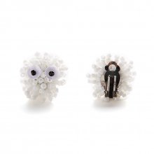 MONSTER FUNKY EARRING WHITE