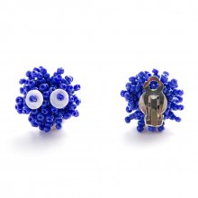 MONSTER FUNKY EARRING ROYAL BLUE