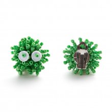 MONSTER FUNKY EARRING GREEN