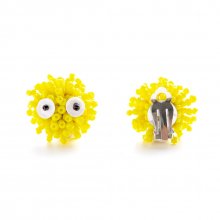 MONSTER FUNKY EARRING MUSTARD