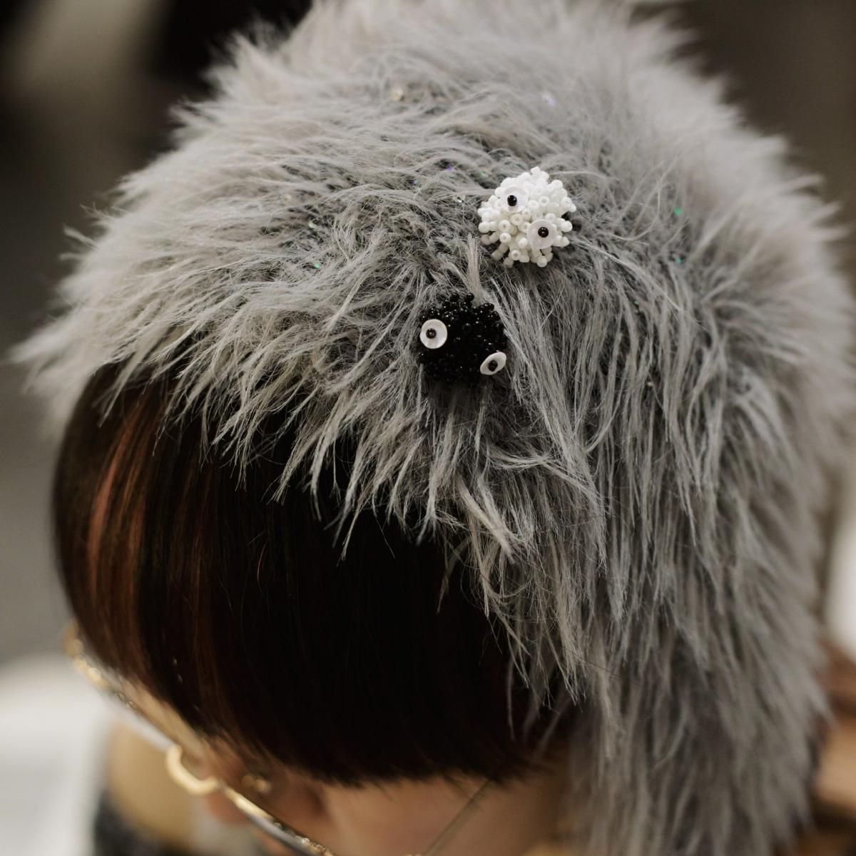 MONSTER FUNKY BROOCH BLACK - designsix ONLINE SHOP