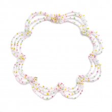 <img class='new_mark_img1' src='https://img.shop-pro.jp/img/new/icons8.gif' style='border:none;display:inline;margin:0px;padding:0px;width:auto;' />ڴָ꿧HALF JADE NECKLACE MILKY WHITE CLEAR MULTI