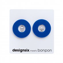 󥰡meets bonponۤޤ&#12316; earring BLUE