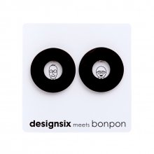 󥰡meets bonponۤޤ&#12316; earring BLACK