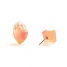 ROCK PIERCE CLEAR PINK ORANGE