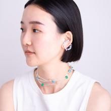 <img class='new_mark_img1' src='https://img.shop-pro.jp/img/new/icons8.gif' style='border:none;display:inline;margin:0px;padding:0px;width:auto;' />DEBRIS EAR CUFF MIKLY WHITE MULTI