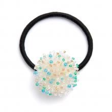 <img class='new_mark_img1' src='https://img.shop-pro.jp/img/new/icons8.gif' style='border:none;display:inline;margin:0px;padding:0px;width:auto;' />NOVA HAIR RUBBER CLEAR EMERALD GREEN MULTI