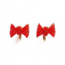 <img class='new_mark_img1' src='https://img.shop-pro.jp/img/new/icons8.gif' style='border:none;display:inline;margin:0px;padding:0px;width:auto;' />RIBBON EARRING CLEAR RED