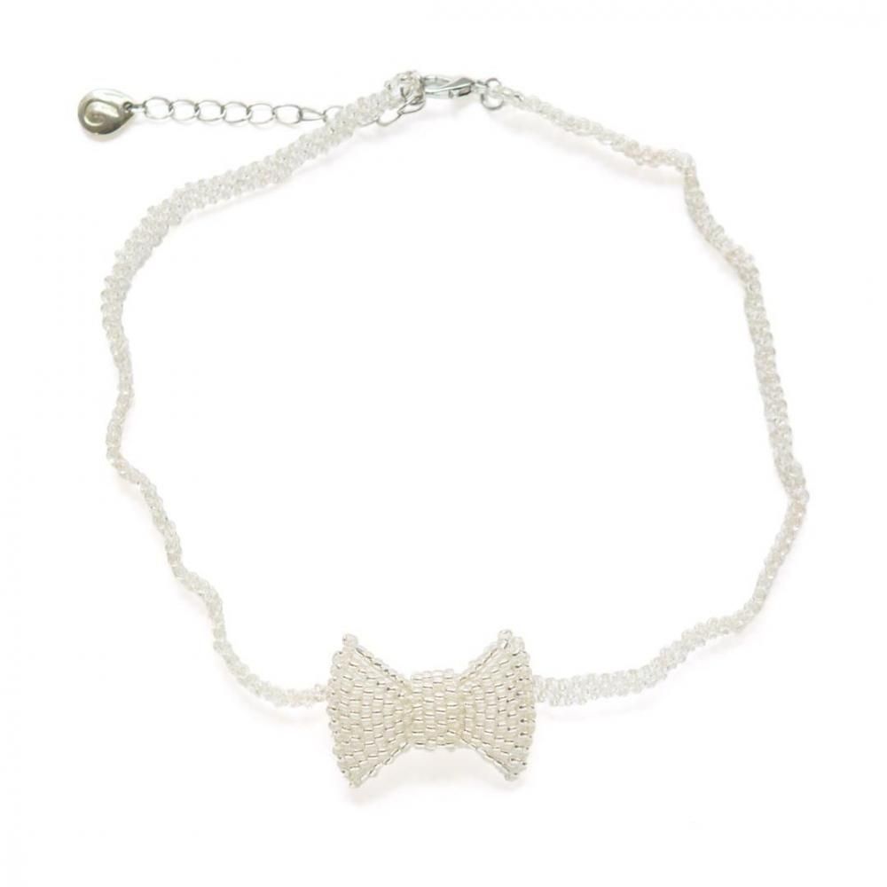RIBBON CHOKER SILVER - designsix ONLINE SHOP