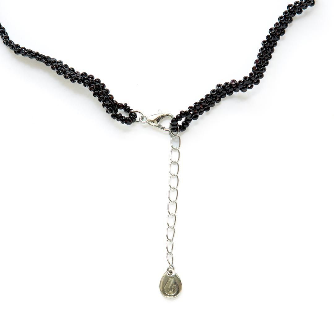 ★LUVISTRUE★SM RIBBON CHOCKER(BLACK)★正規品/韓国直送料込 スカーレット 50 ｜ブラック ナッパレザー・パンプス｜ジミー チュウ
