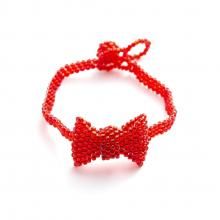 <img class='new_mark_img1' src='https://img.shop-pro.jp/img/new/icons8.gif' style='border:none;display:inline;margin:0px;padding:0px;width:auto;' />RIBBON BRACELET CLEAR RED