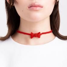 <img class='new_mark_img1' src='https://img.shop-pro.jp/img/new/icons8.gif' style='border:none;display:inline;margin:0px;padding:0px;width:auto;' />RIBBON CHOKER CLEAR RED