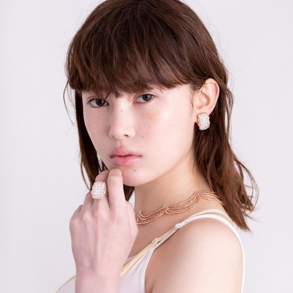 アクセサリー Pierce IIII / SMOKY PINK アクセサリー Pierce IIII / SMOKY PINK Pierce IIII / SMOKY PINK