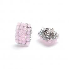 アクセサリー eris GEM EARRING ICE BLUE BABY PINK - designsix ONLINE SHOP