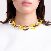 <img class='new_mark_img1' src='https://img.shop-pro.jp/img/new/icons8.gif' style='border:none;display:inline;margin:0px;padding:0px;width:auto;' />MIDDLE BE CHAIN NECKLACE YELLOW MULTI