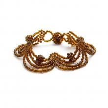 <img class='new_mark_img1' src='https://img.shop-pro.jp/img/new/icons8.gif' style='border:none;display:inline;margin:0px;padding:0px;width:auto;' />HALF JADE BRACELET CLEAR BROWN