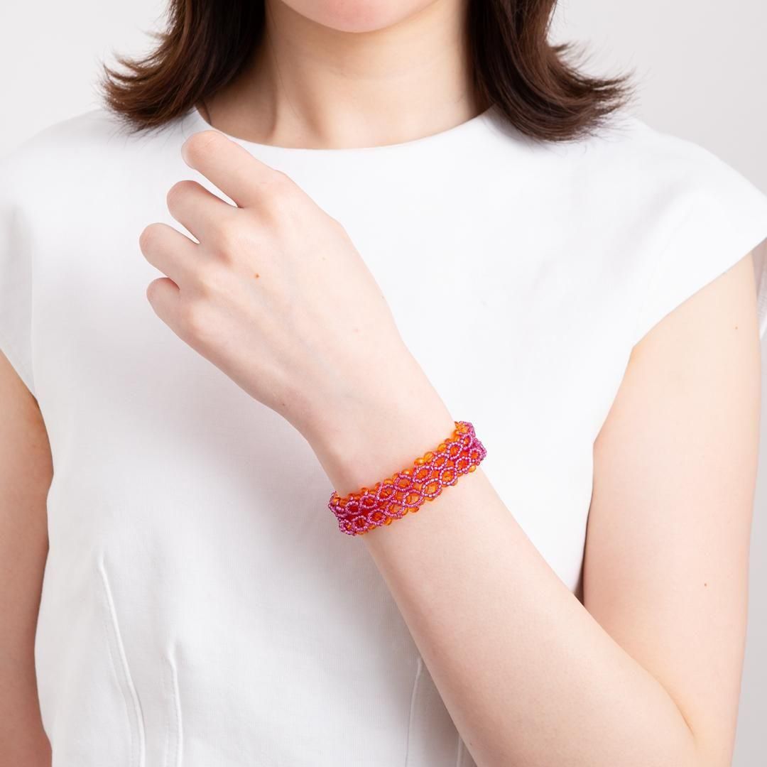 WARRENSLOVE　量子ベルト（Orange　橙）ブレスレット WARRENSLOVE 量子ベルト（Orange 橙）ブレスレット - メルカリ