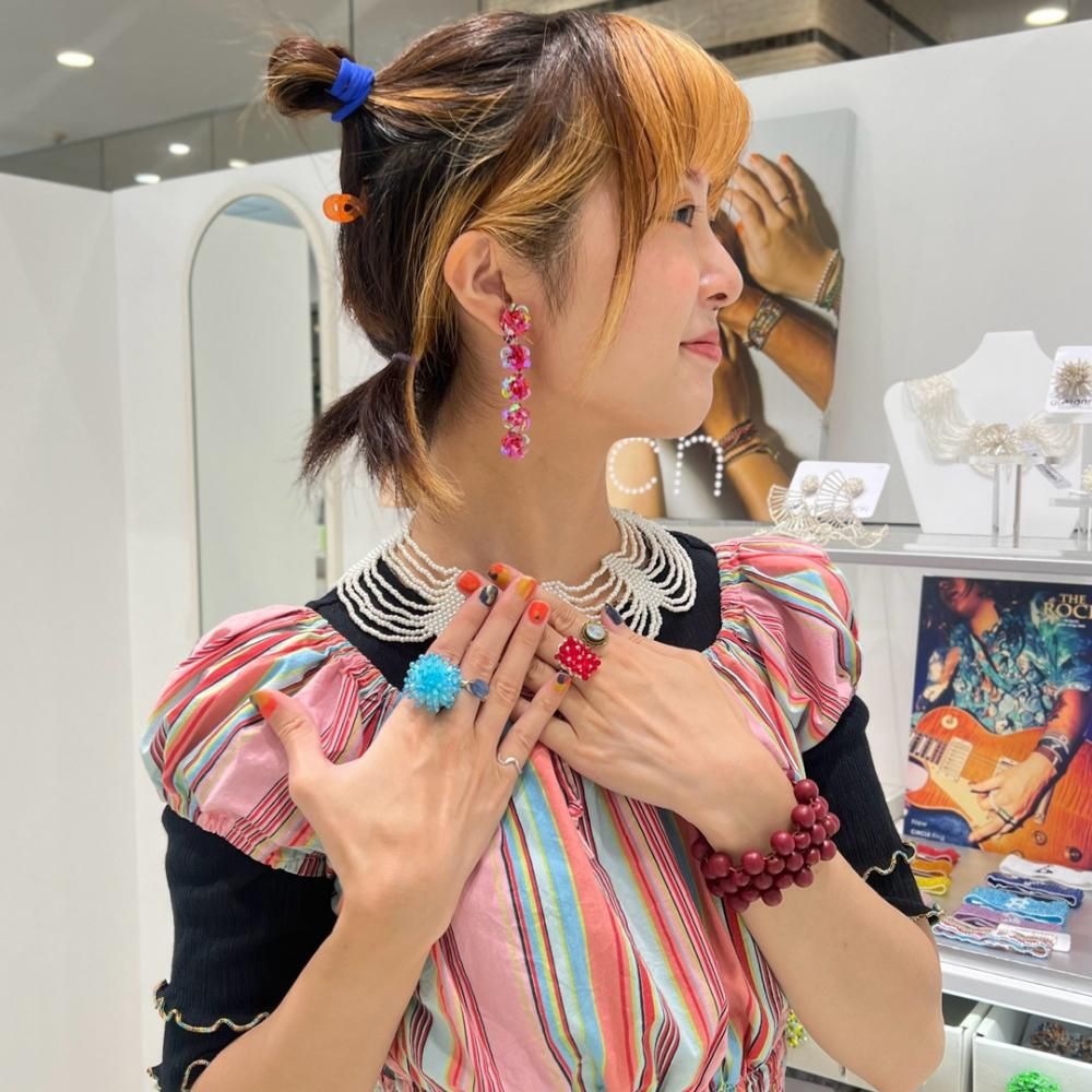 MINI NOVA RING CLEAR LIGHT BLUE - designsix ONLINE SHOP